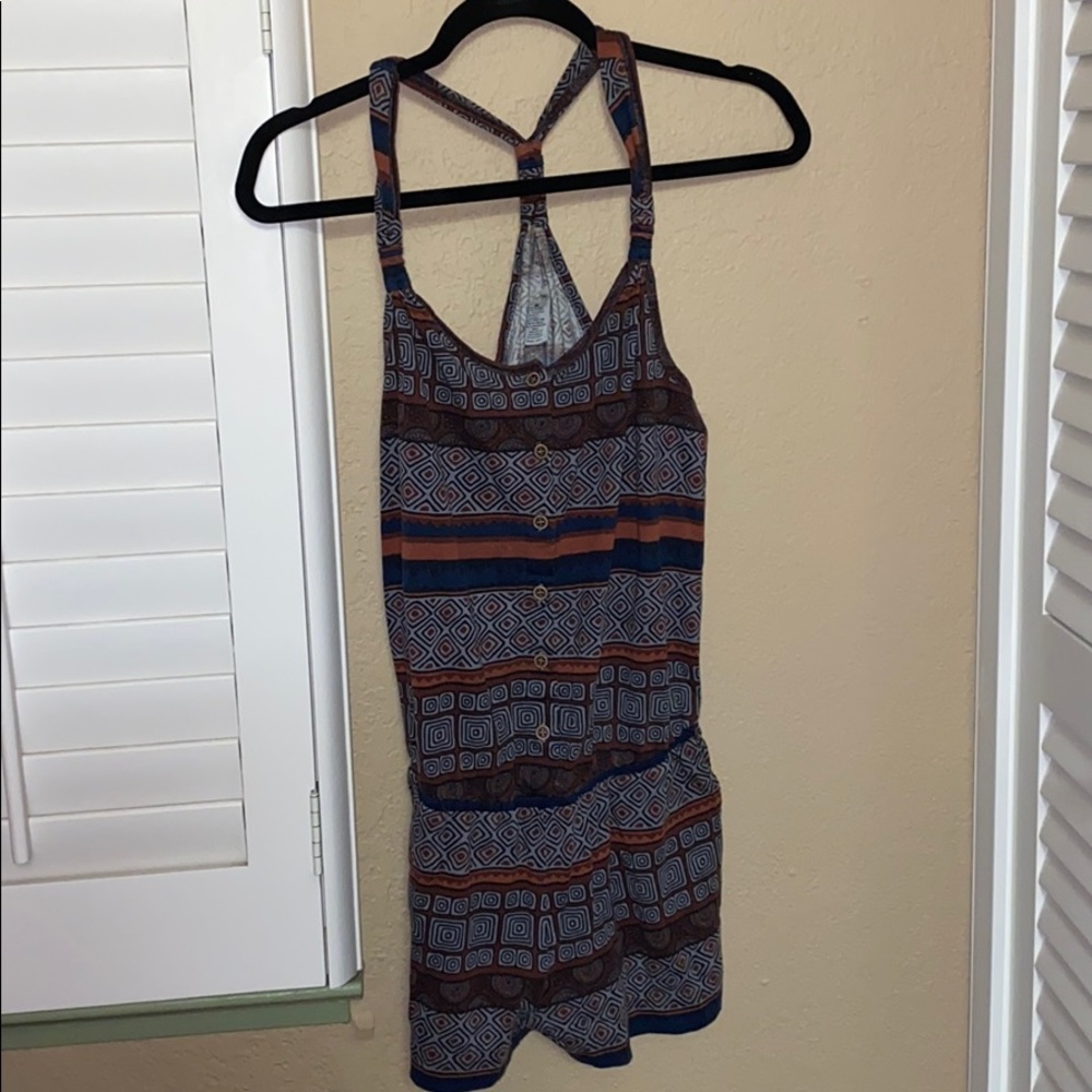 Textile Romper with Pockets